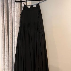 Black maxi dress